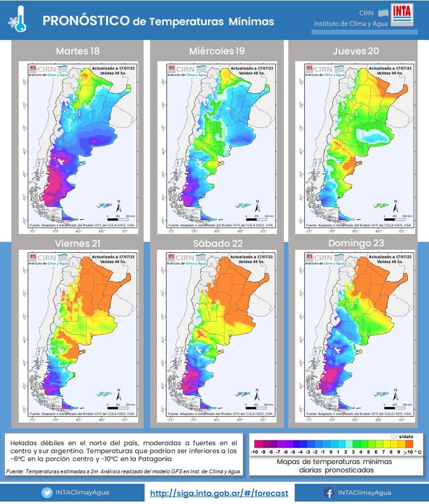 instituto clima y agua mapa