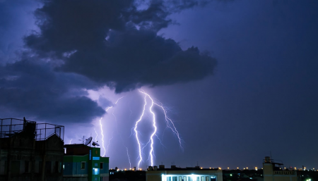 tormenta foto telam
