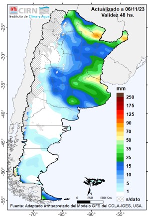 lluvias inta