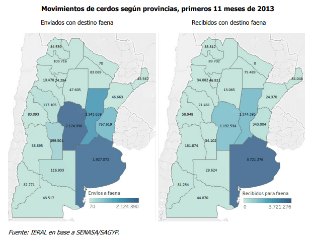 mapa del cerdo ieral
