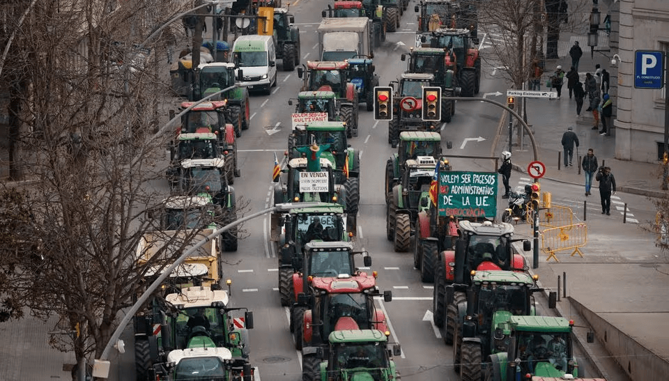 tractorazo espana