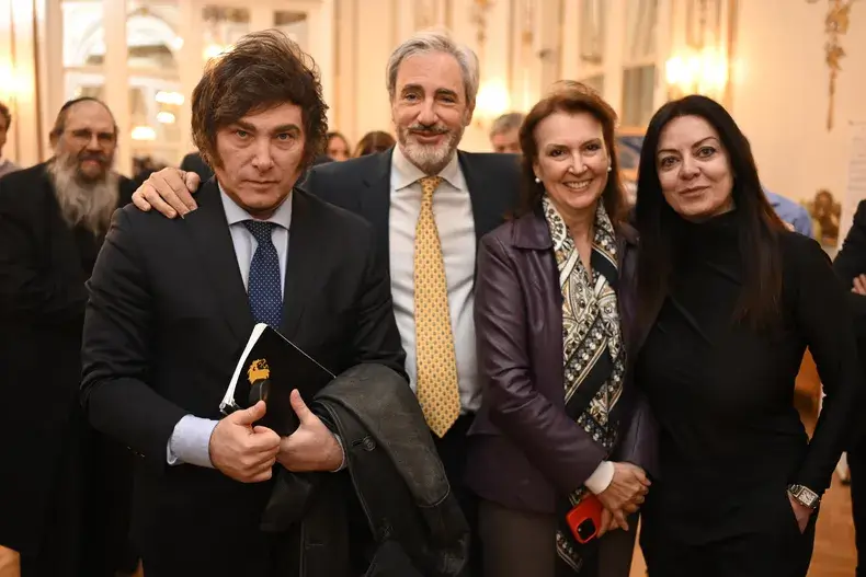Milei Epstein Mondino Petovello