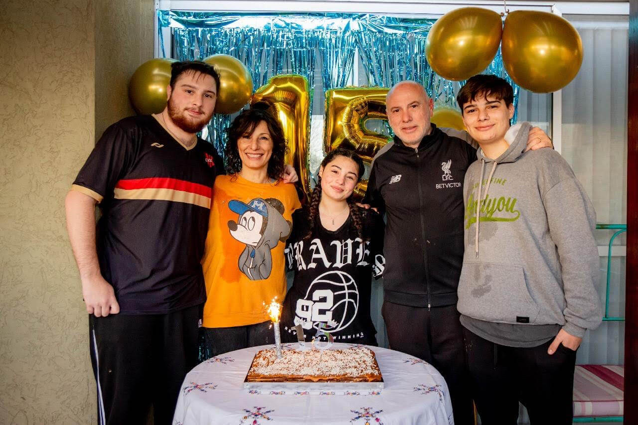 rosana nardi y sus hijos