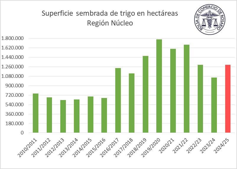 siembra trigo bcr