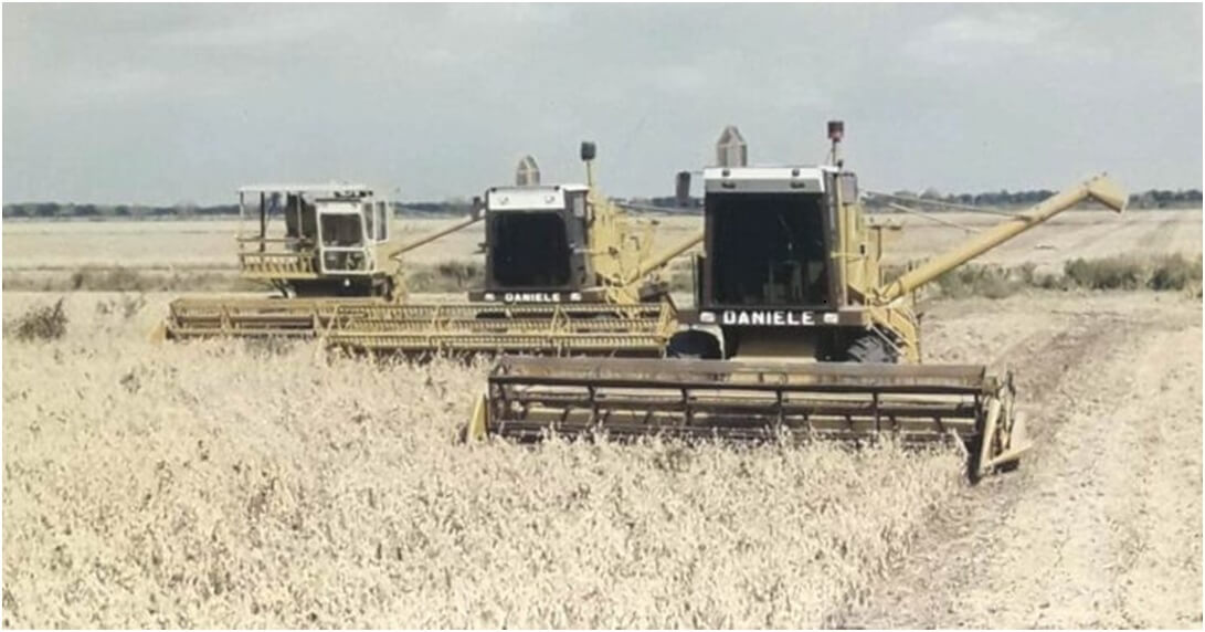 Historias de la maquinaria agrícola argentina: la fábrica que vendió 12 cosechadoras en un día 2 DANIELE 1050
