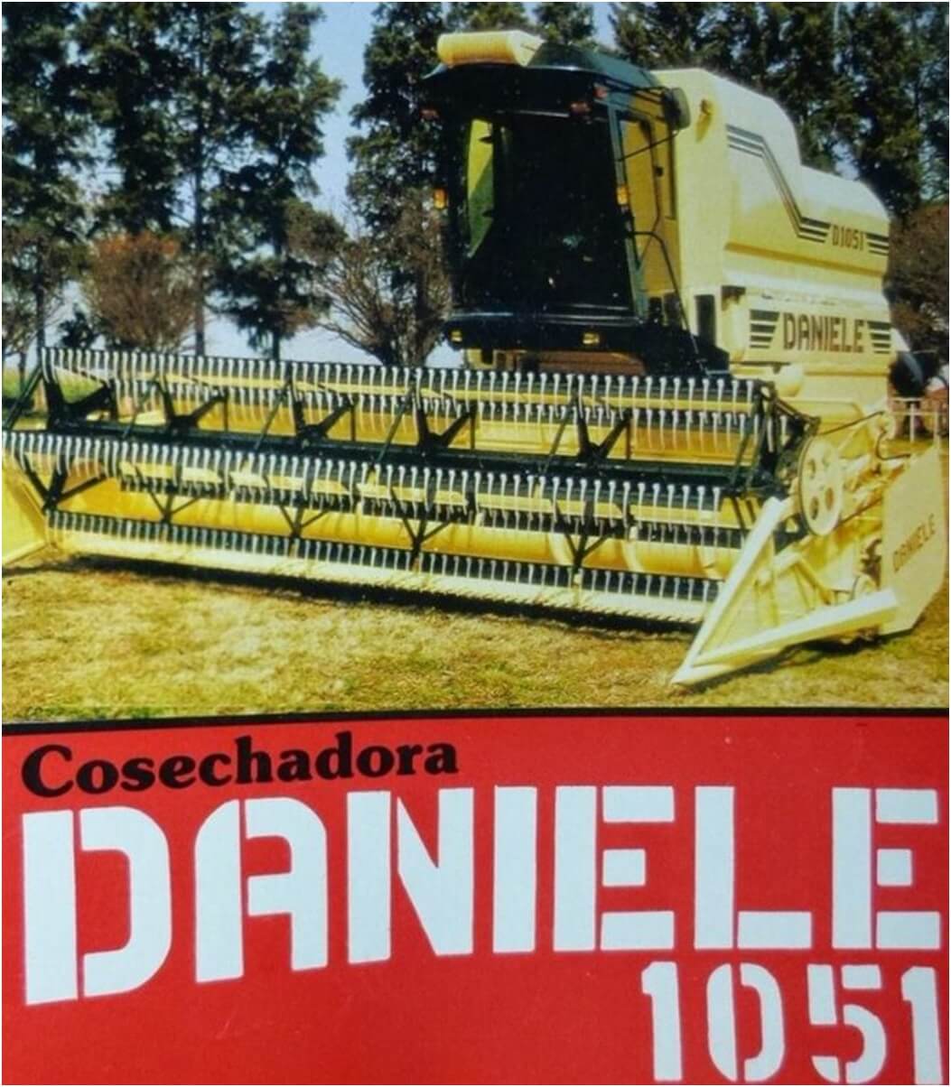 Historias de la maquinaria agrícola argentina: la fábrica que vendió 12 cosechadoras en un día 5 DANIELE 1051