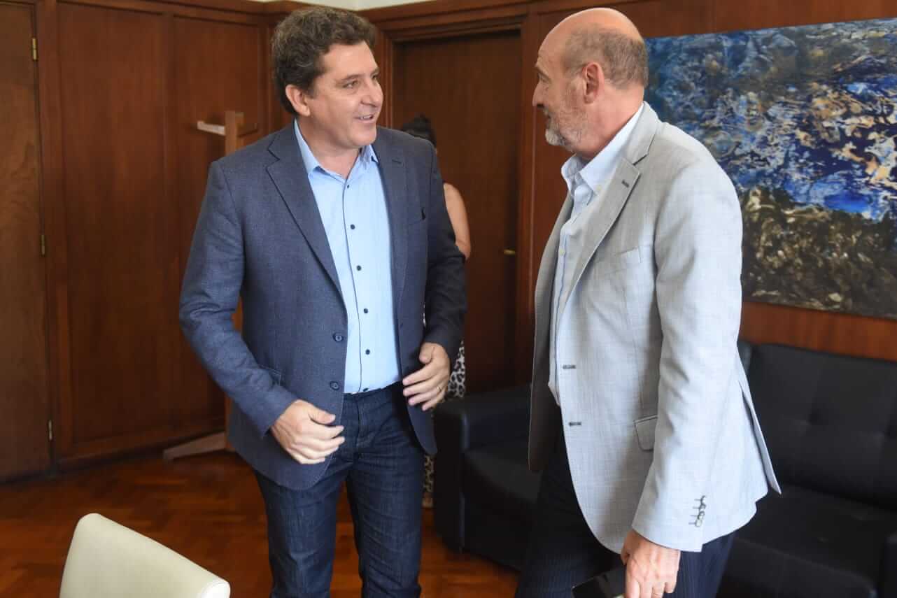 Para potenciar al mosto: por primera vez, Mendoza y San Juan acordaron un anticipo de cosecha 1 ministros san juan y mendoza