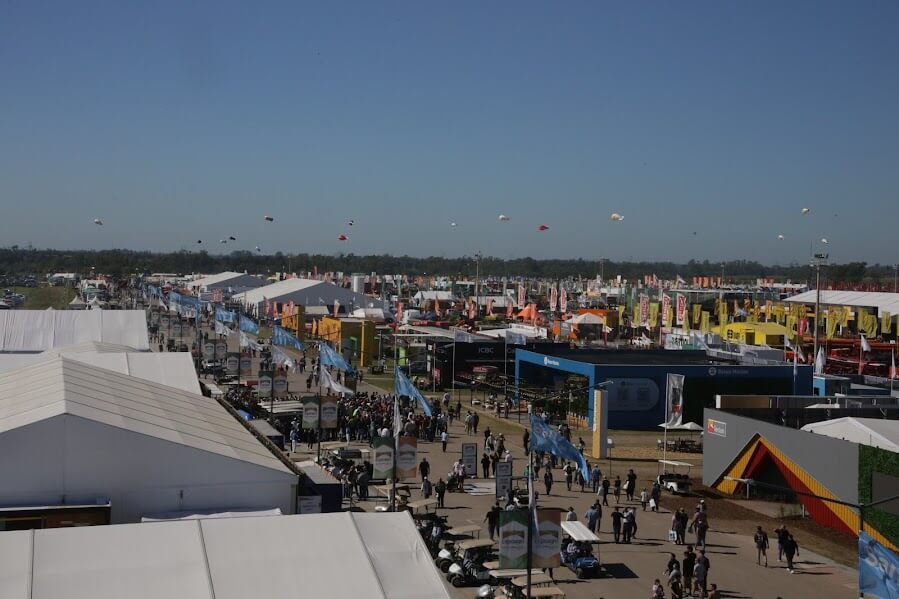 expoagro desde arriba
