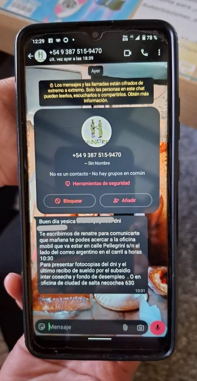 estafa virtual renatre