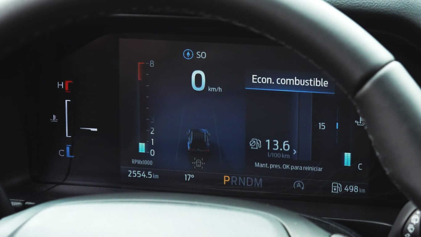 ford everes tablero