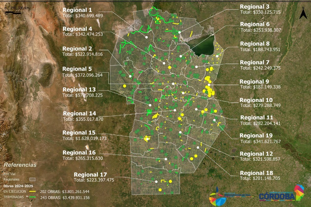 mapa obras consorcios cordoba