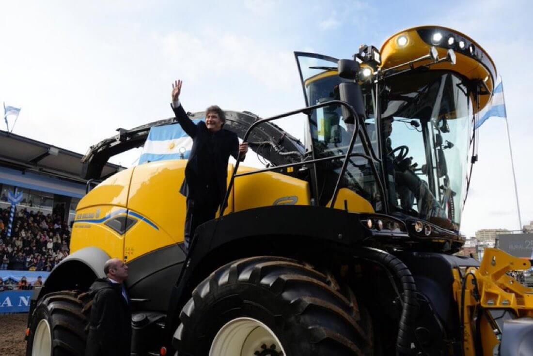 milei tractor nh