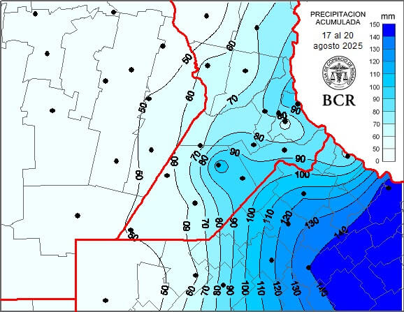 lluvias bcr