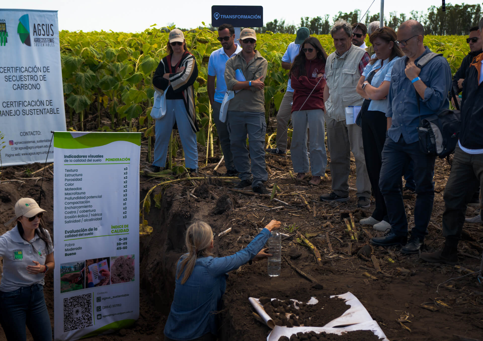 "No queremos contribuir a la degradación": en La Pampa iniciaron un "viaje de ida" para cuidar los suelos 5 IMG 4156