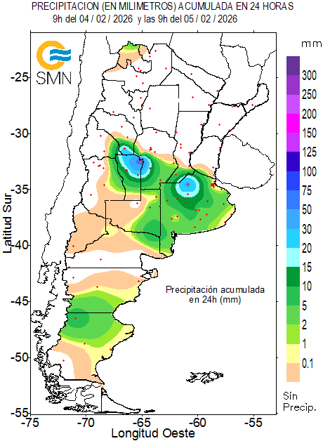lluvias smn