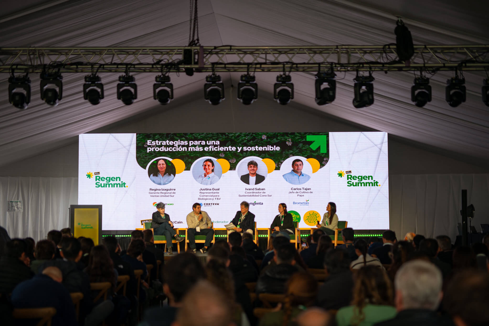 En la papa, la sustentabilidad se construye de manera integrada: "La agricultura regenerativa no es debatible" 4 Regen Summit organizado por McCain